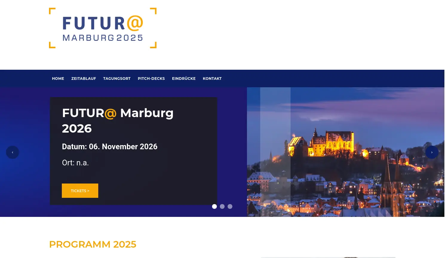 Website der Firma Gerina AG