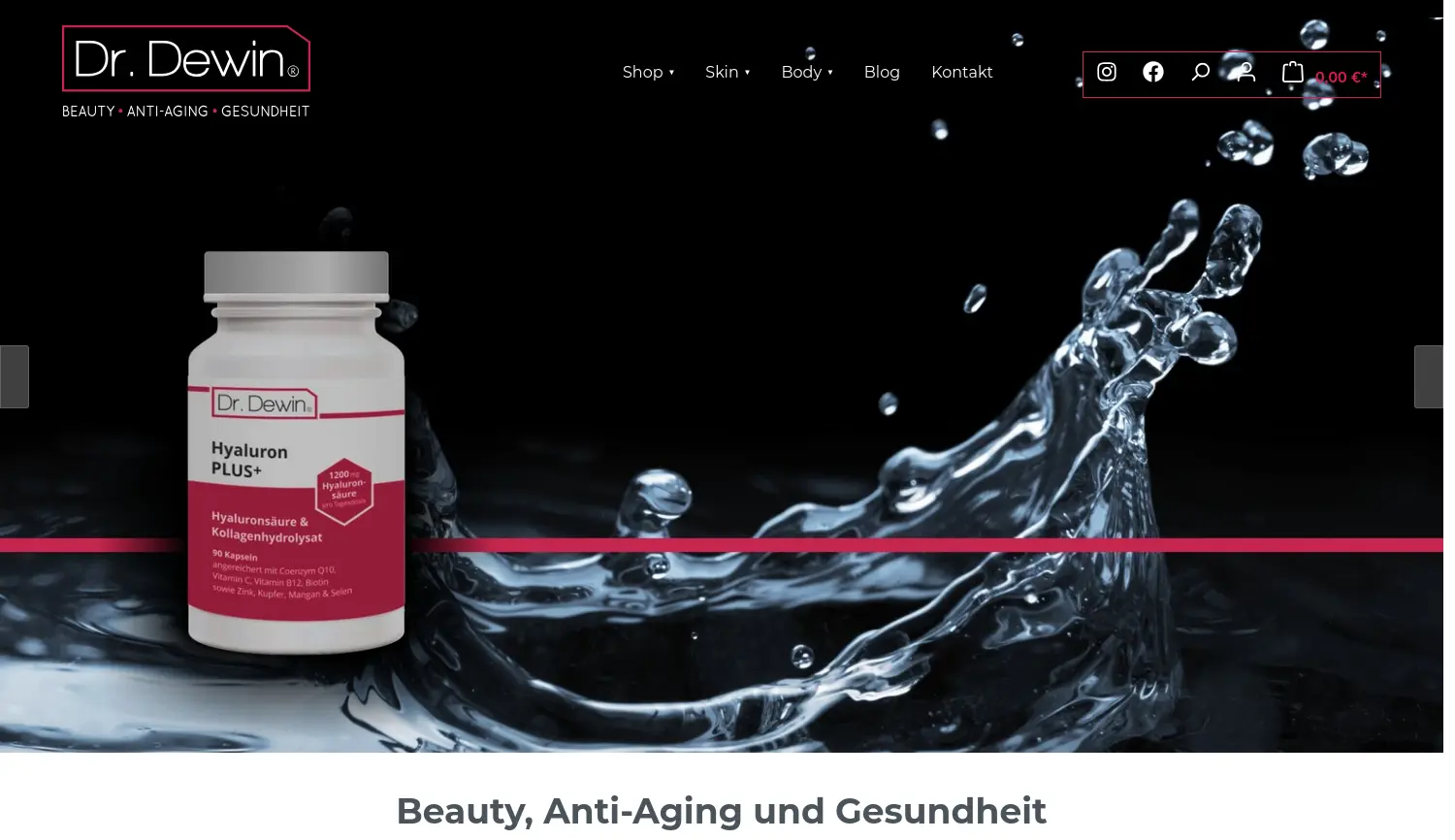 Website der Firma Advanced Media AG