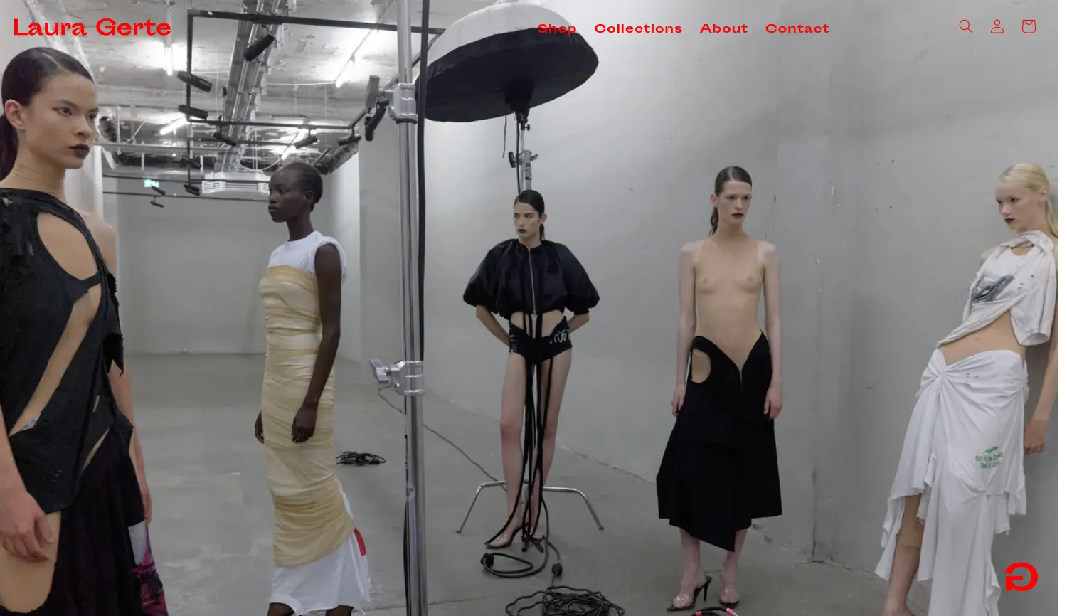 Website der Firma Laura Gerte