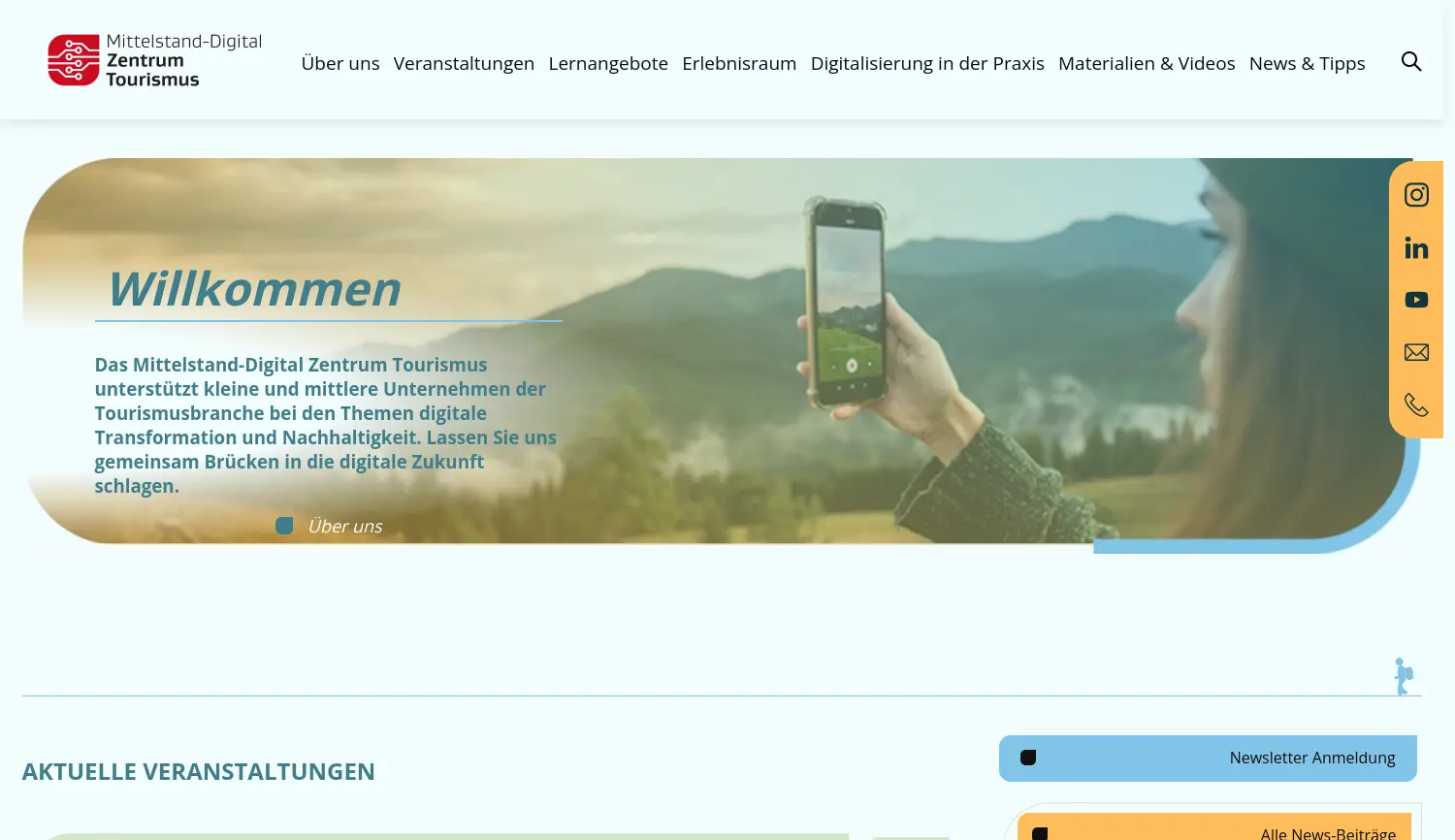 Website der Firma Der Mittelstand. BVMW e.V.