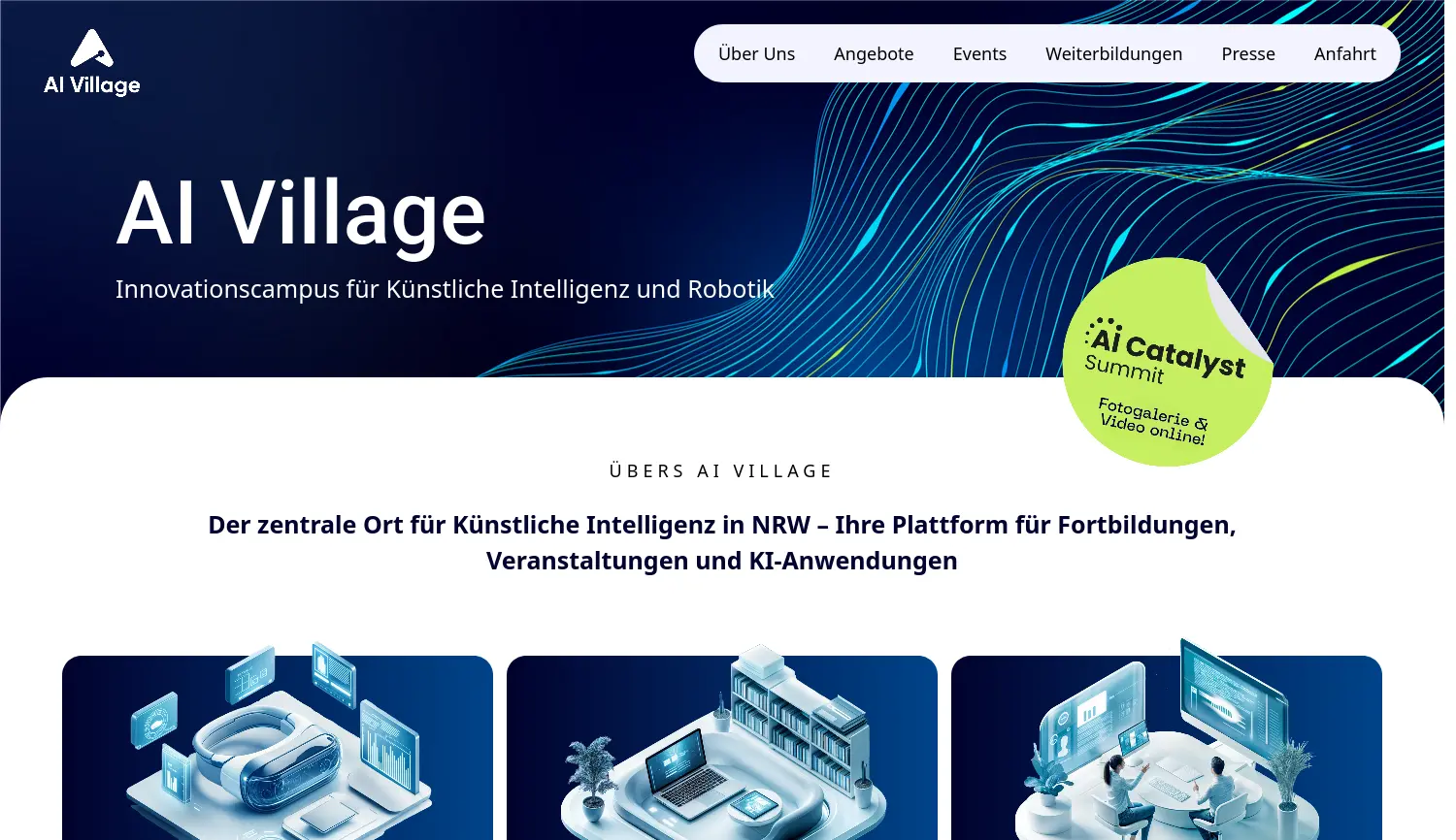 Website der Firma Stadt Hürth