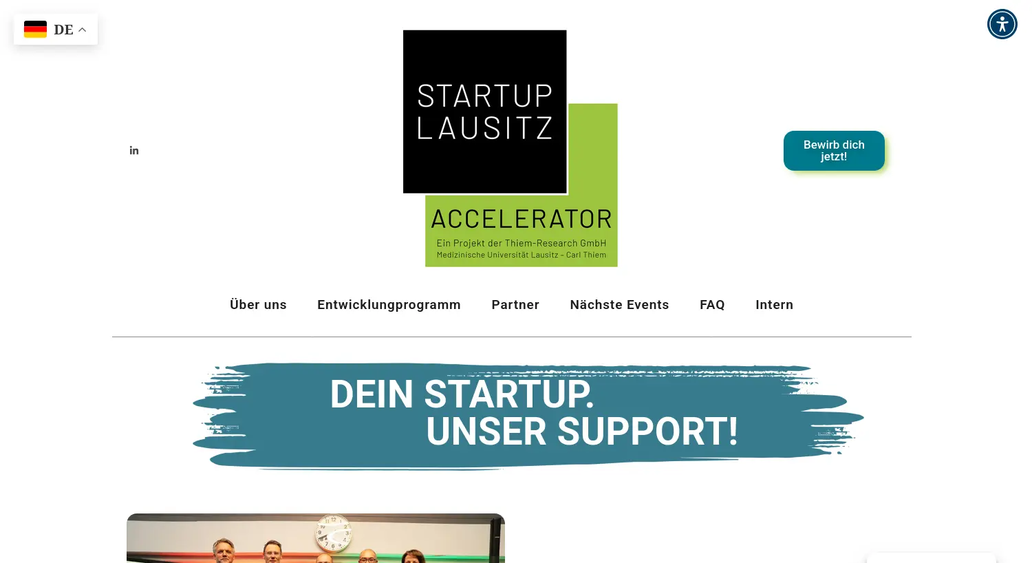 Website der Firma Thiem-Research GmbH