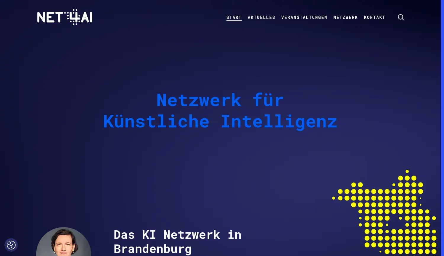 Website der Firma Technologietransfer- und Weiterbildungszentrum an der Technischen Hochschule Wildau e.V.