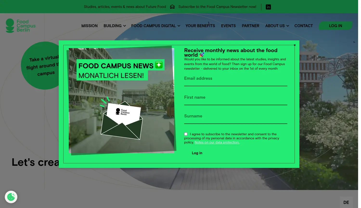 Website der Firma Artprojekt Nature & Nutrition GmbH