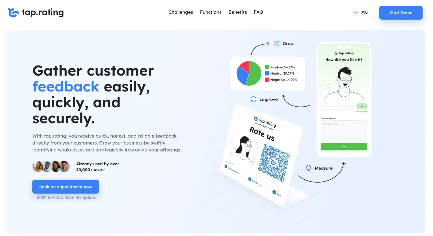 Website der Firma dev.house