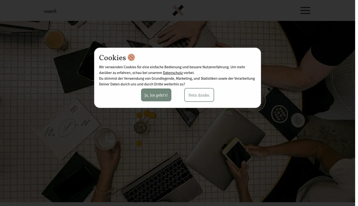 Website der Firma Oswald GmbH