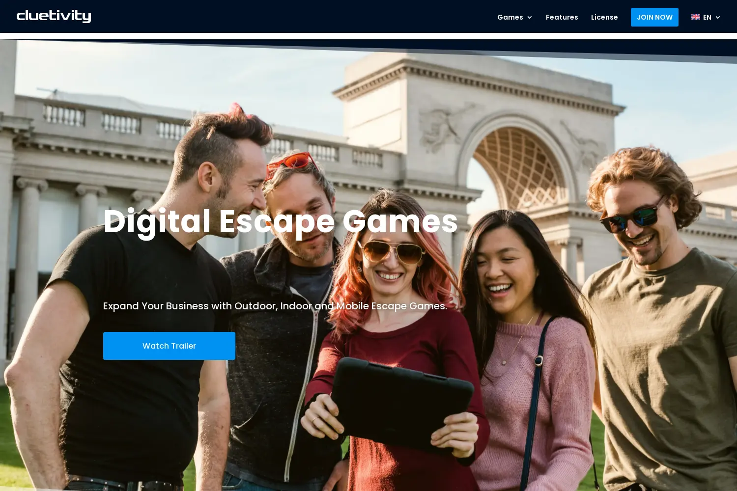 Website der Firma Life Action Games GmbH