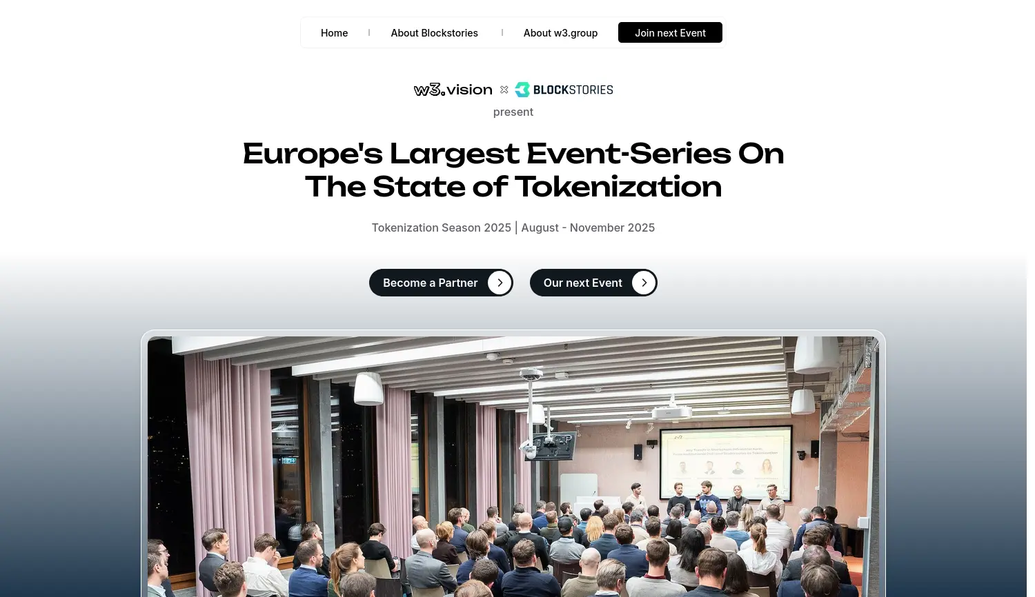 Website der Firma w3.vision GmbH