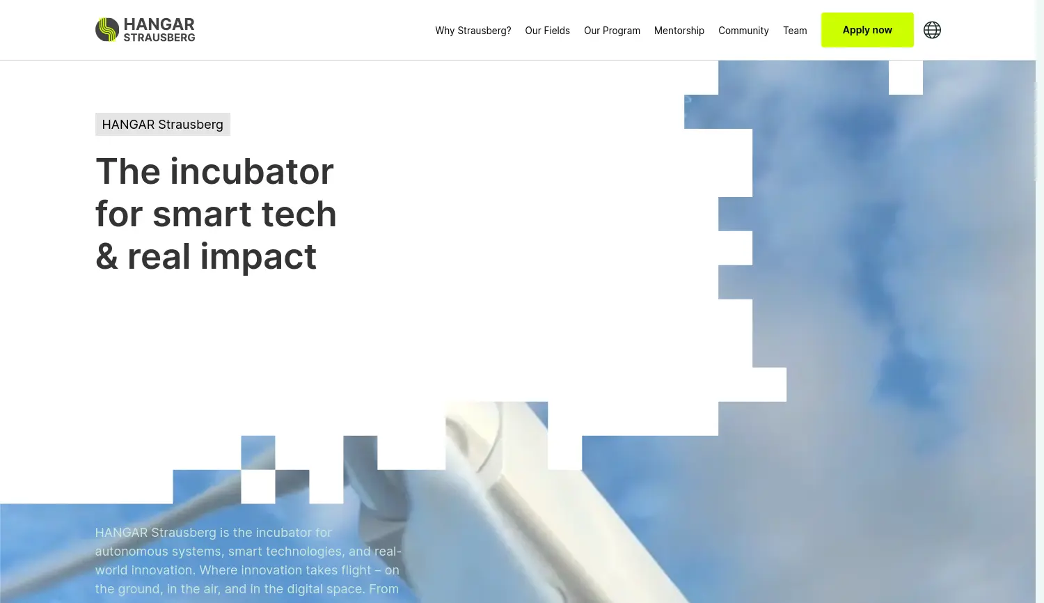 Website der Firma STIC (Strausberg Technology & Innovation Center) Wirtschaftsfördergesellschaft Märkisch-Oderland mbH