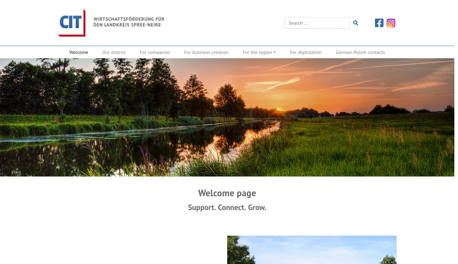 Website der Firma Centrum für Innovation und Technologie GmbH