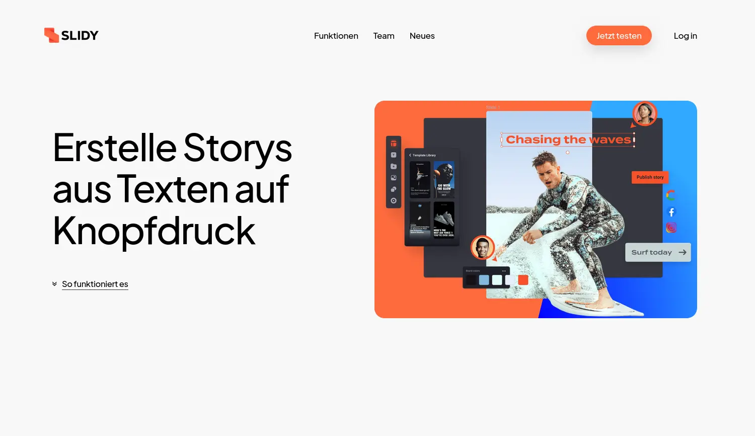 Website der Firma Unigital GmbH