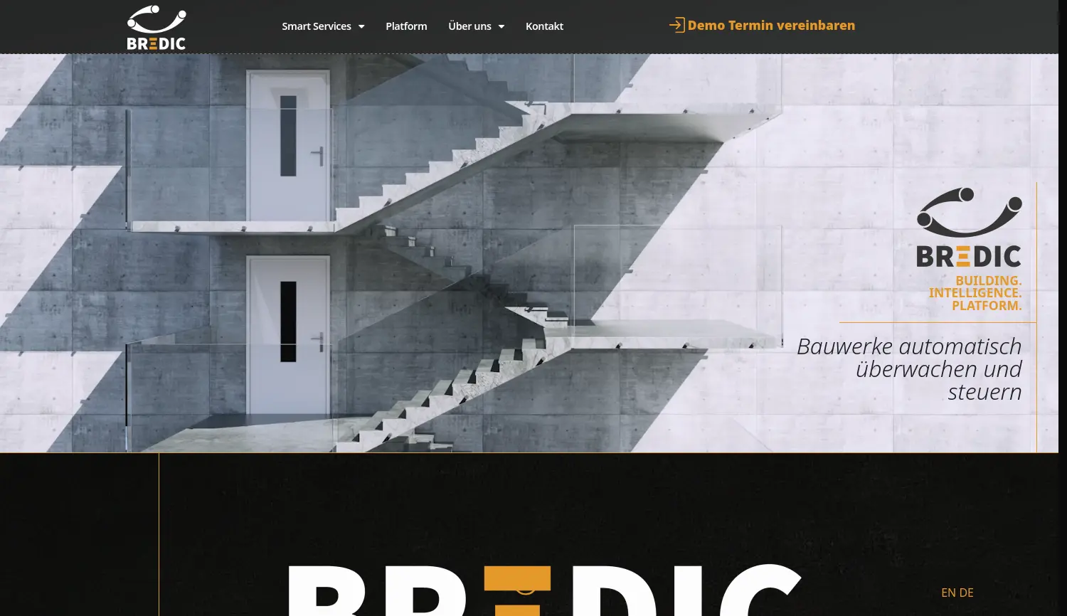Website der Firma Bredic Systems GmbH