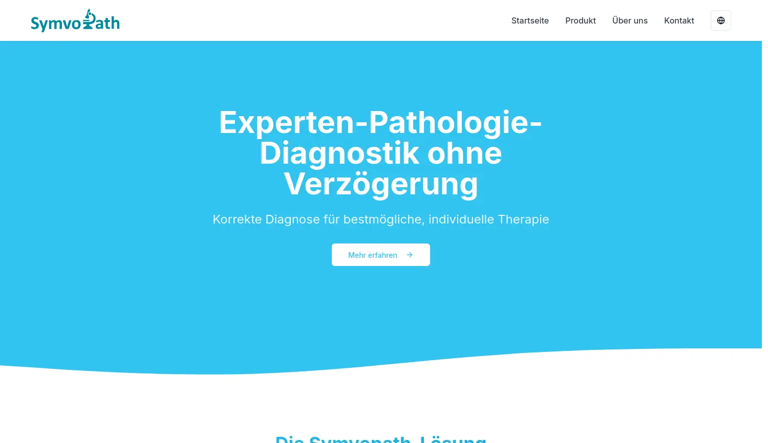 Website der Firma Symvopath UG