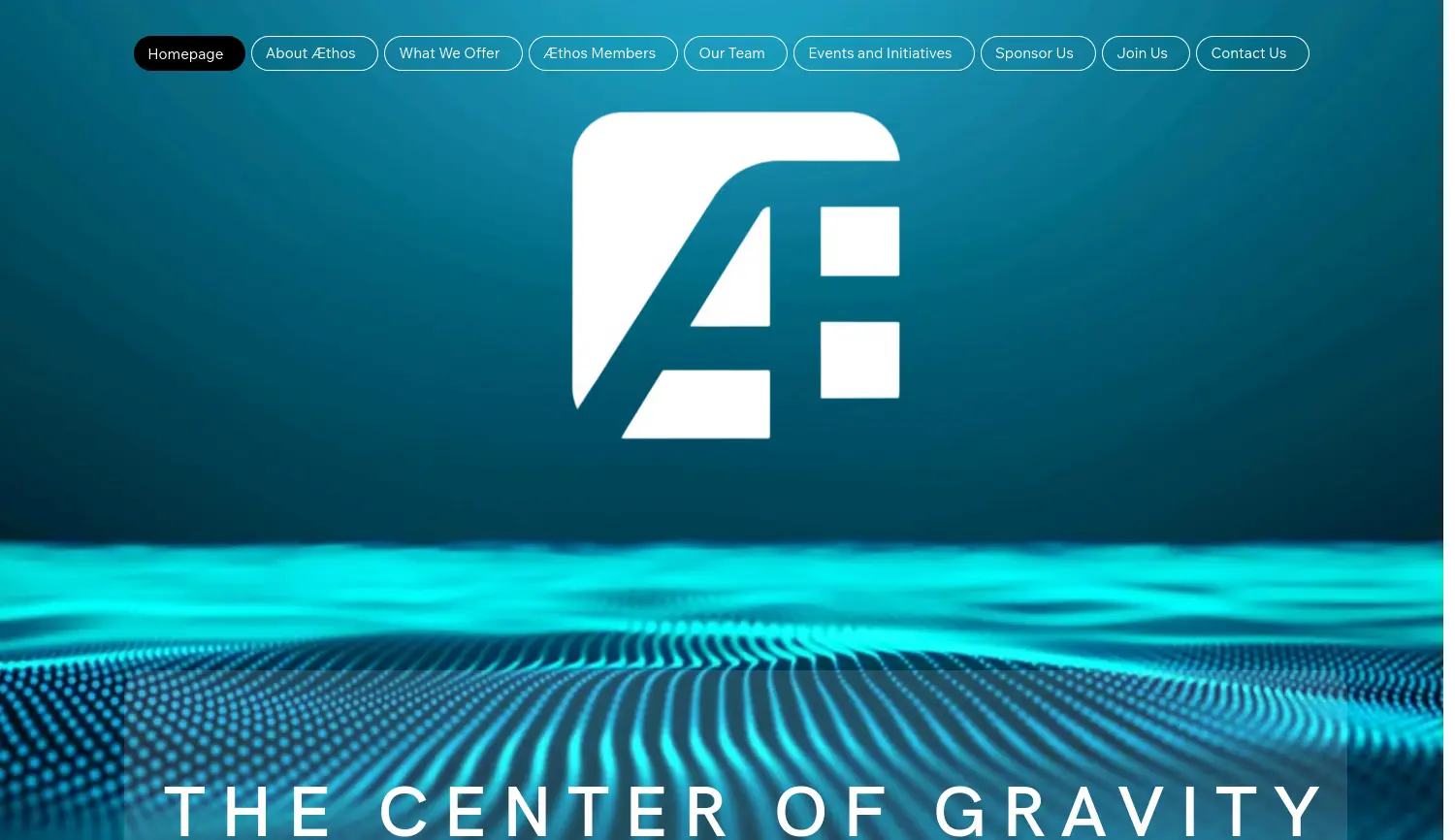 Website der Firma Æthos