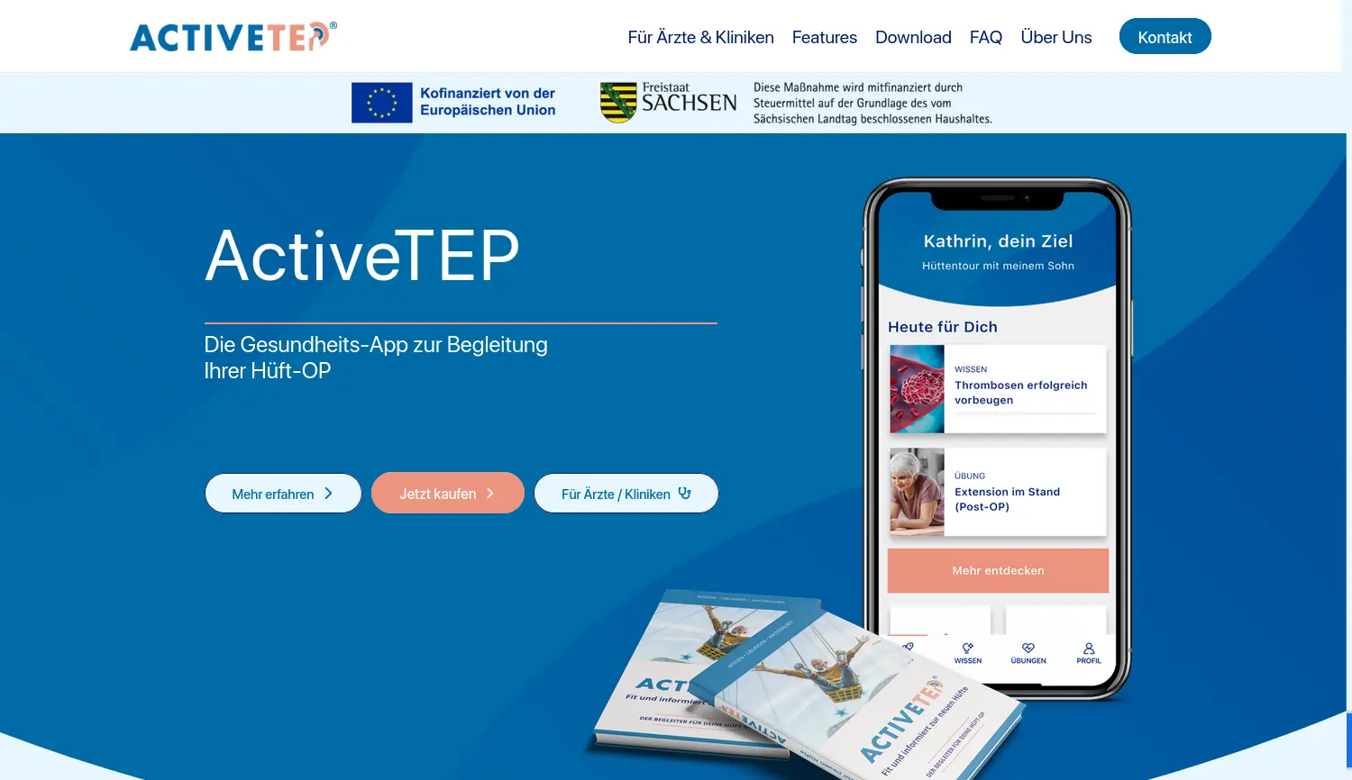 Website der Firma DORA Digitale Orthopädie Anwendungen GmbH