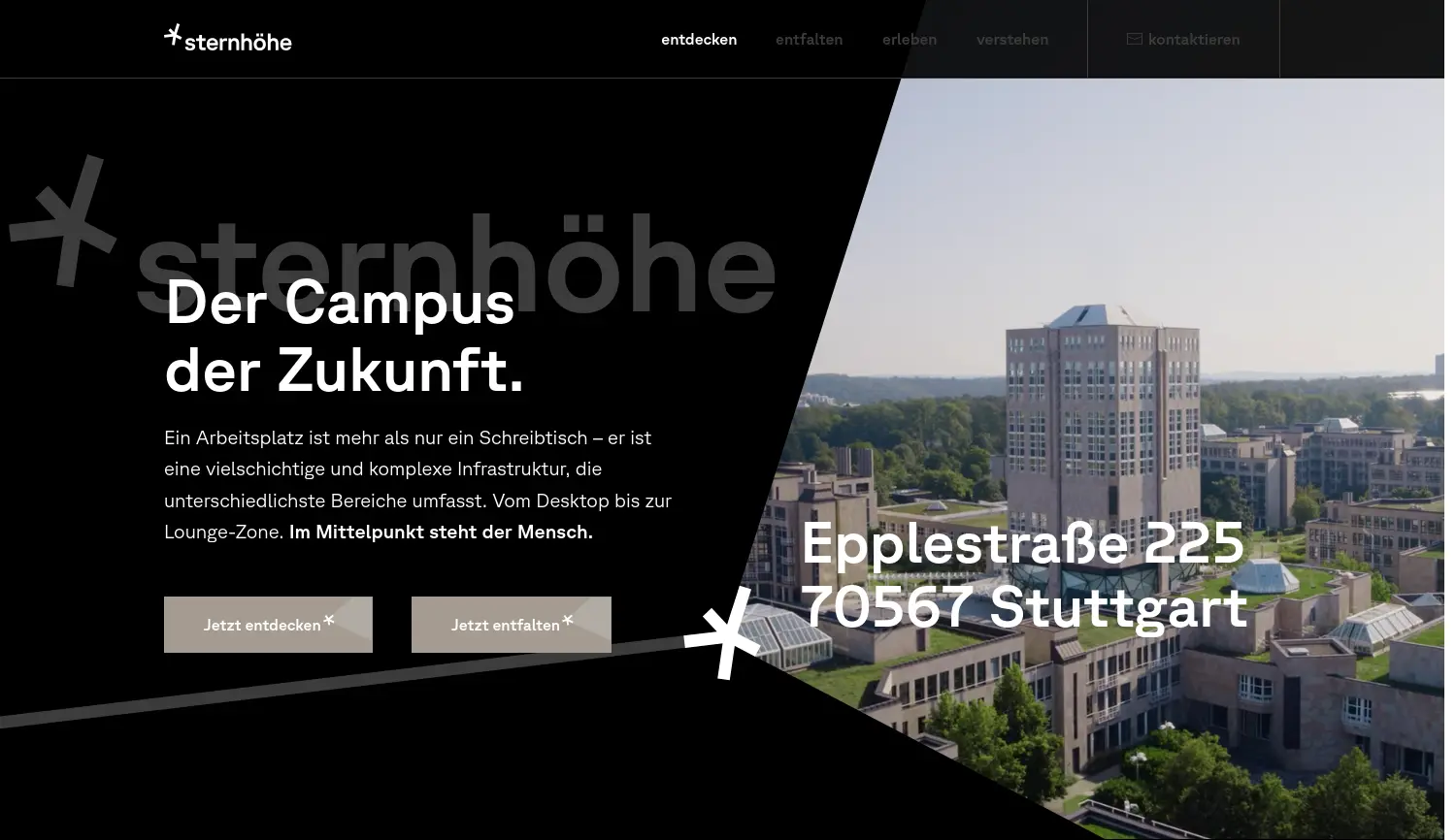 Website der Firma alstria office REIT-AG