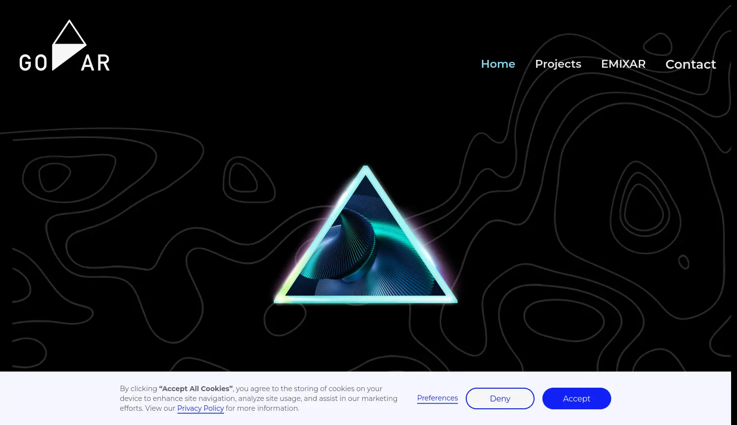 Website der Firma govar GmbH