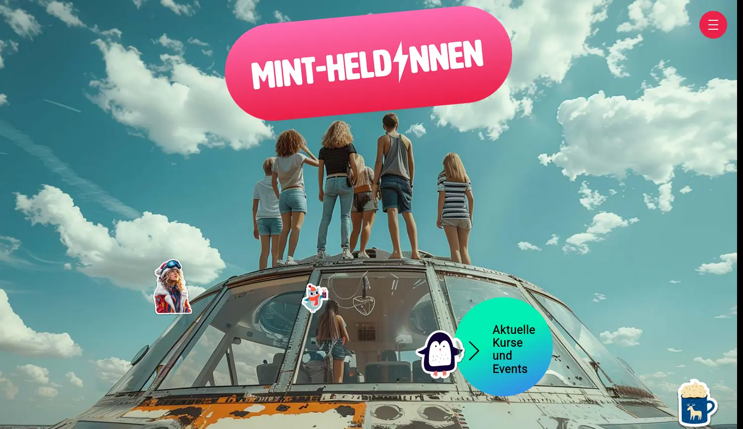 Website der Firma Berlin Realities für Kommunikation und Design GmbH