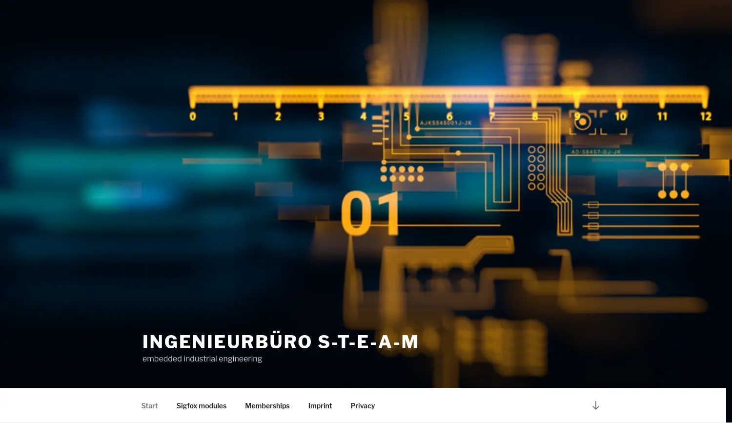 Website der Firma Ingenieurbüro Stefan Thiel