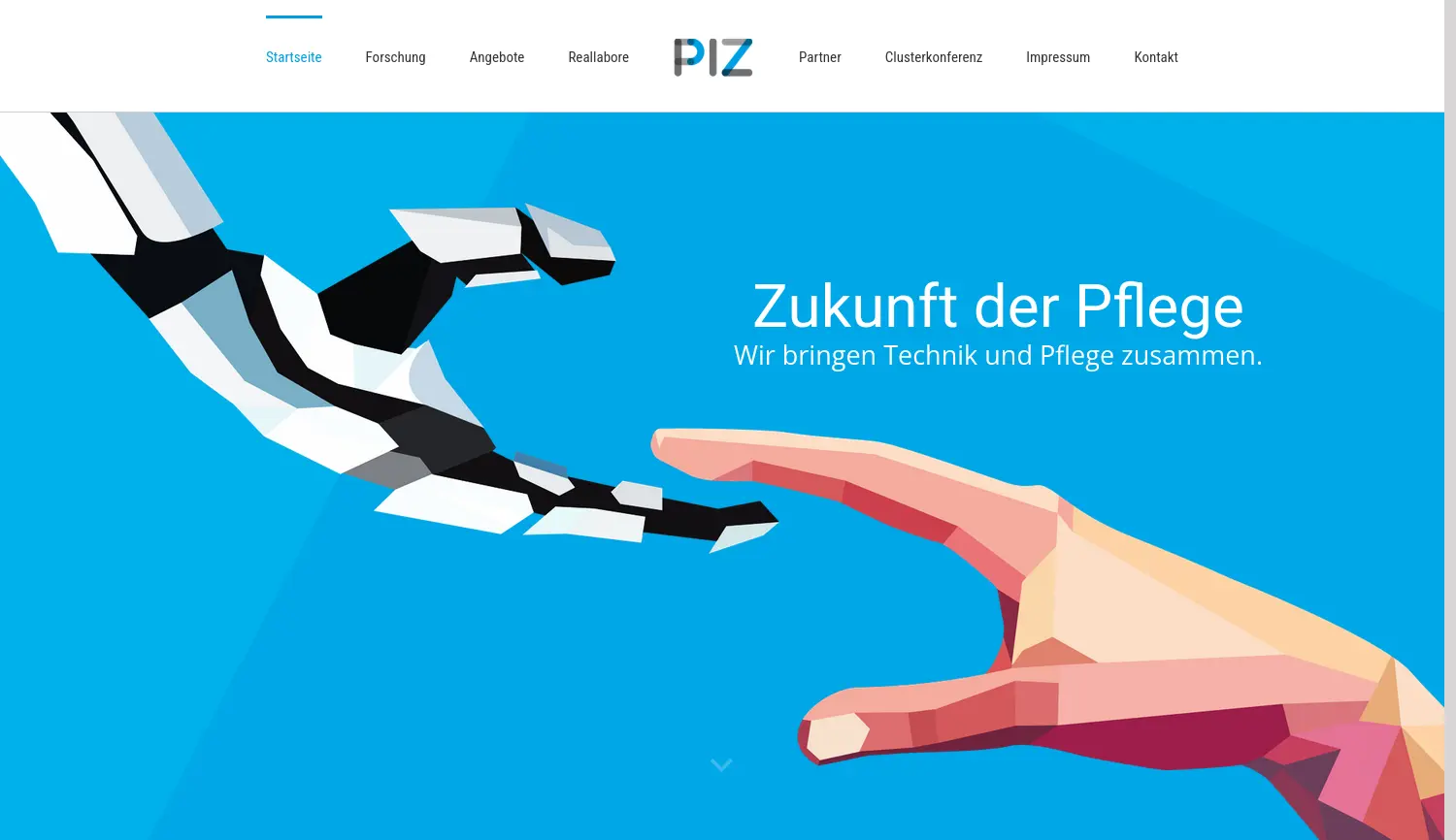 Website der Firma OFFIS e. V. - Institut für Informatik