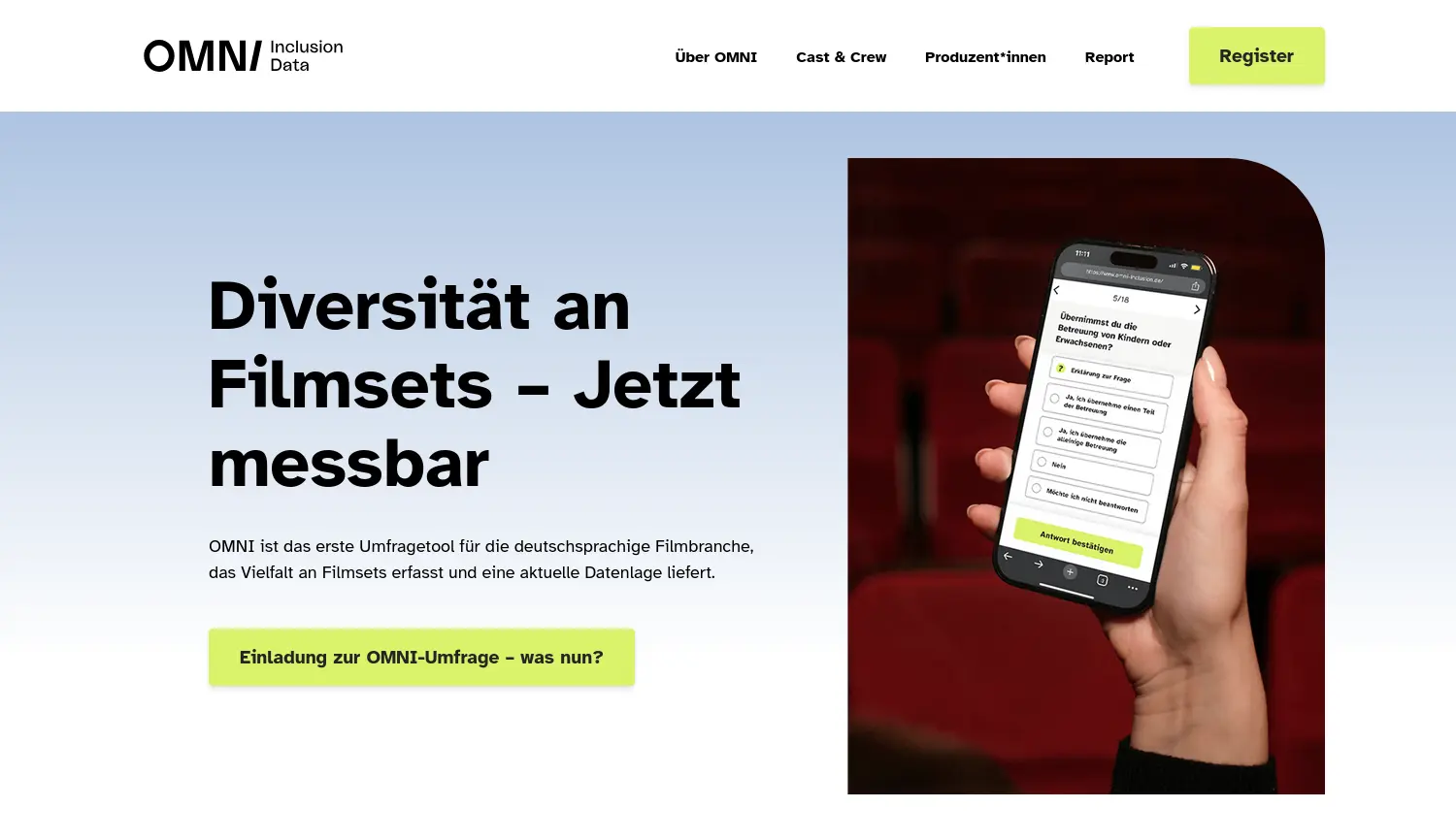 Website der Firma Filmförderung Hamburg Schleswig-Holstein GmbH