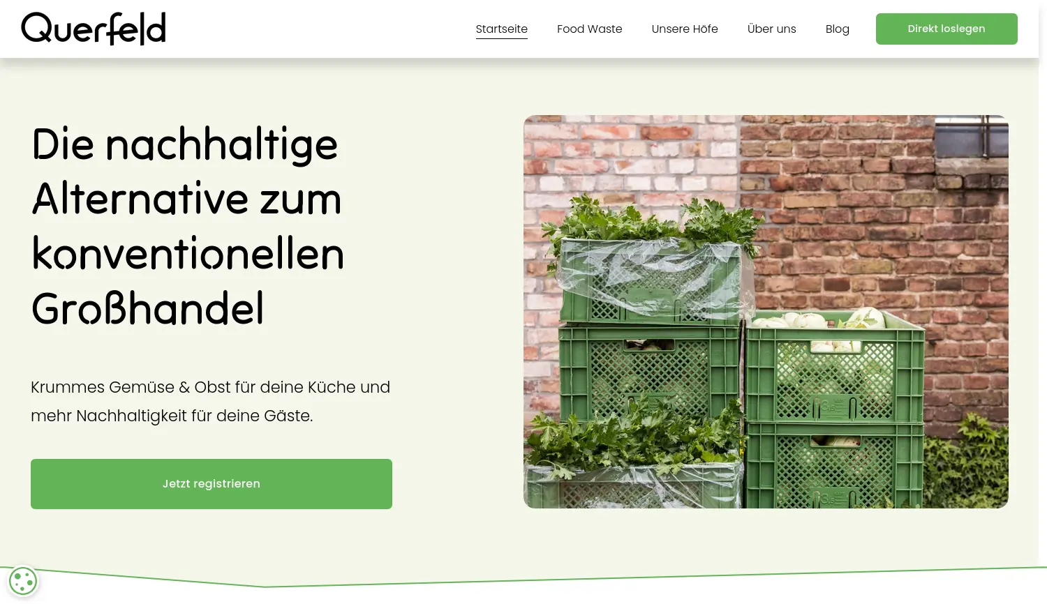 Website der Firma Gladrow GmbH & Co. KG