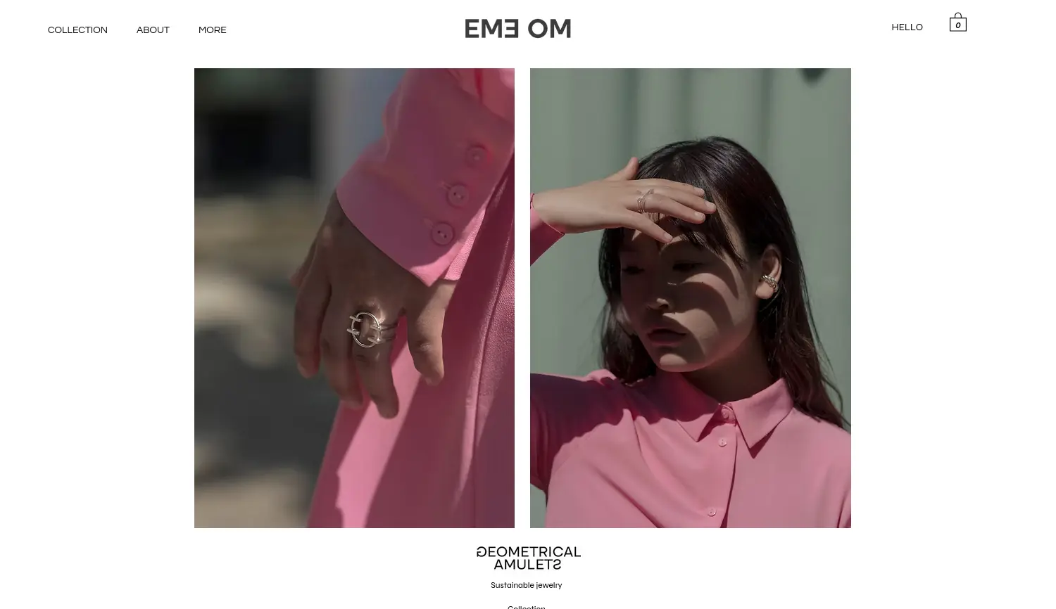 Website der Firma EME OM