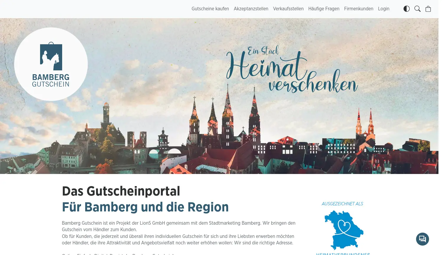 Website der Firma Lion5 GmbH