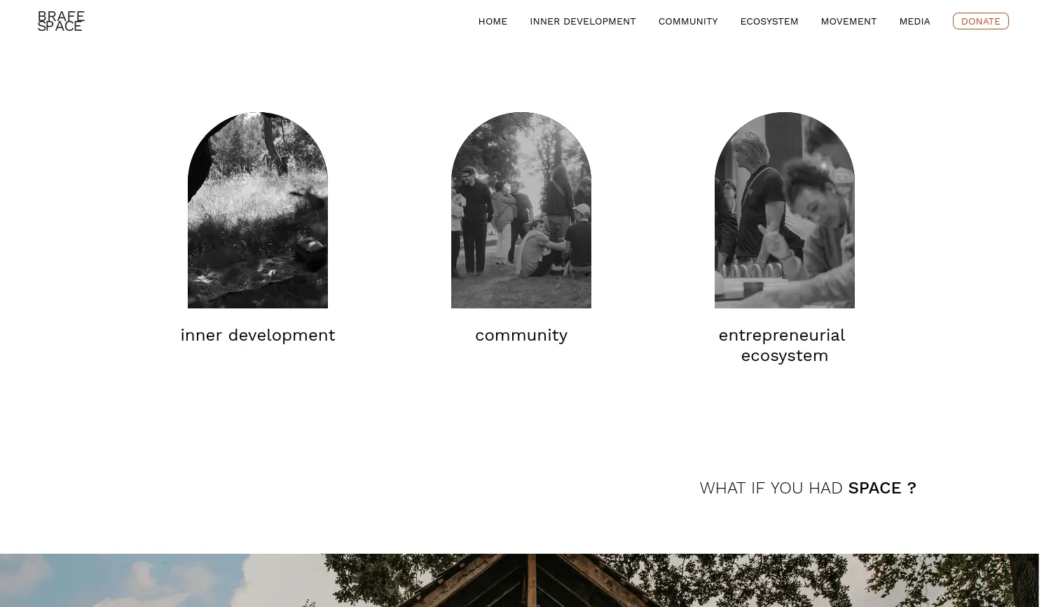 Website der Firma Brafe Space GmbH