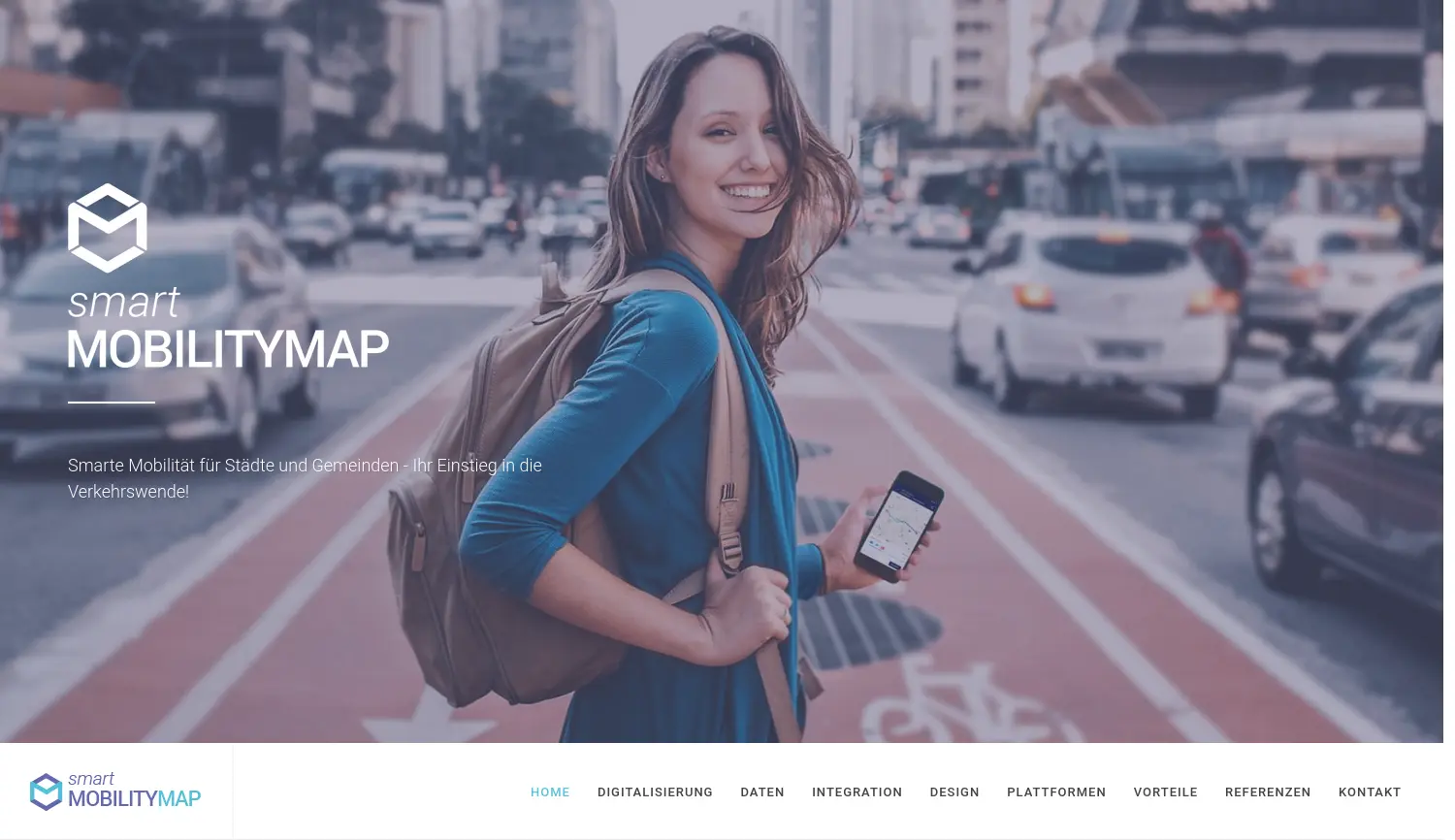 Website der Firma raumobil GmbH