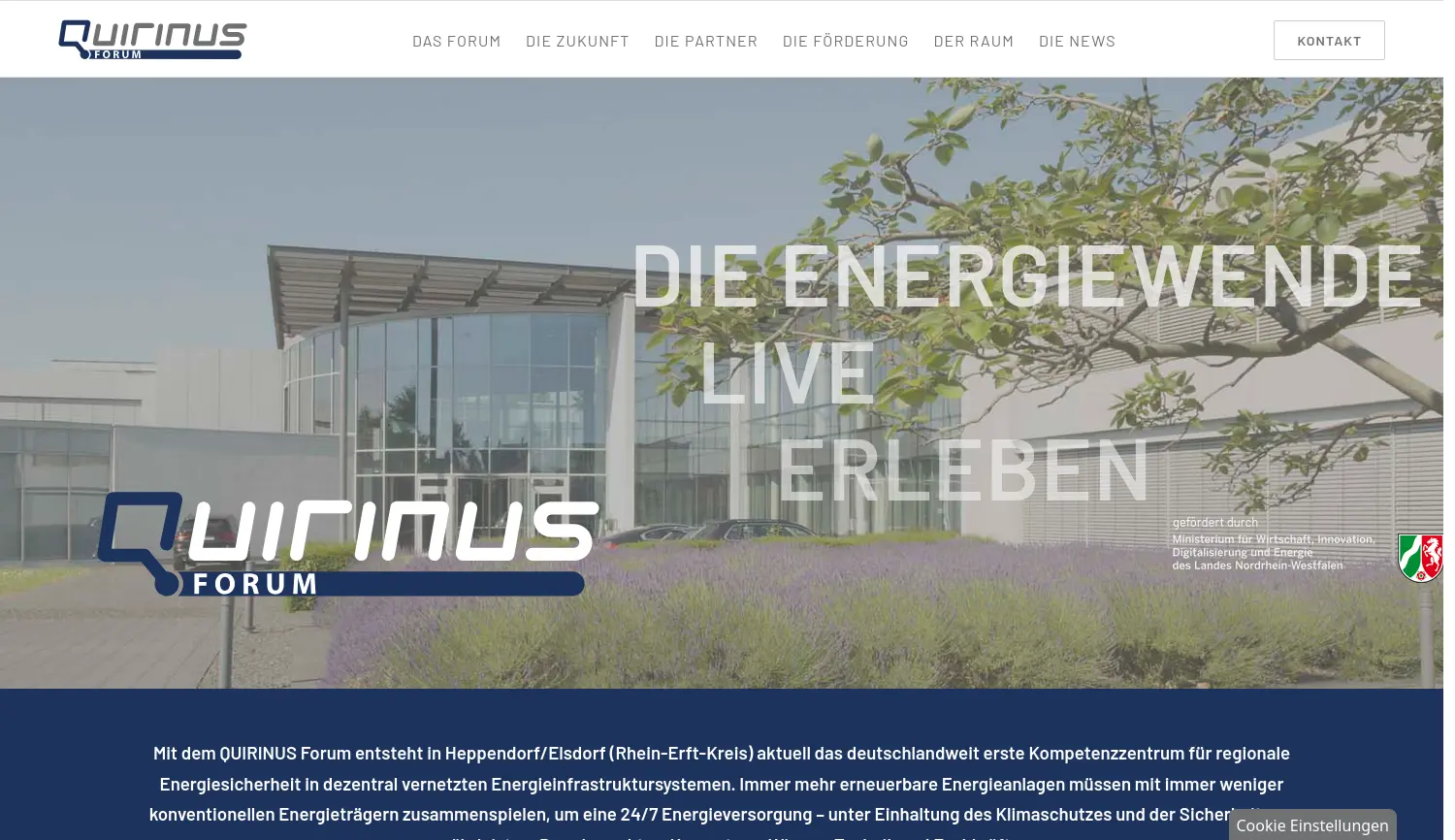 Website der Firma SME Management GmbH