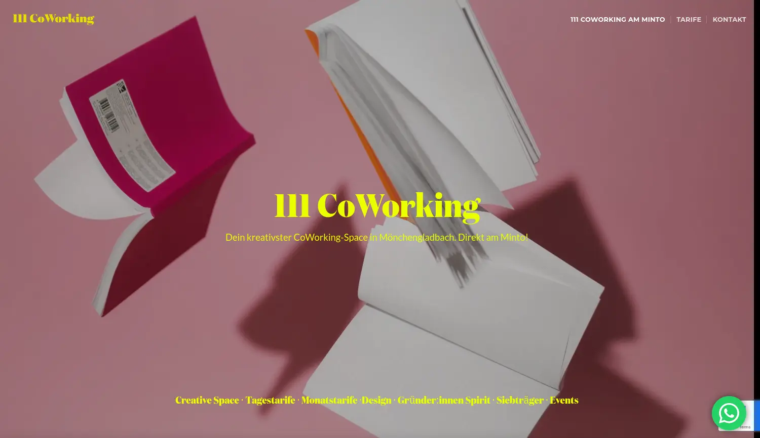 Website der Firma UPGRADE — Das Lerninstitut