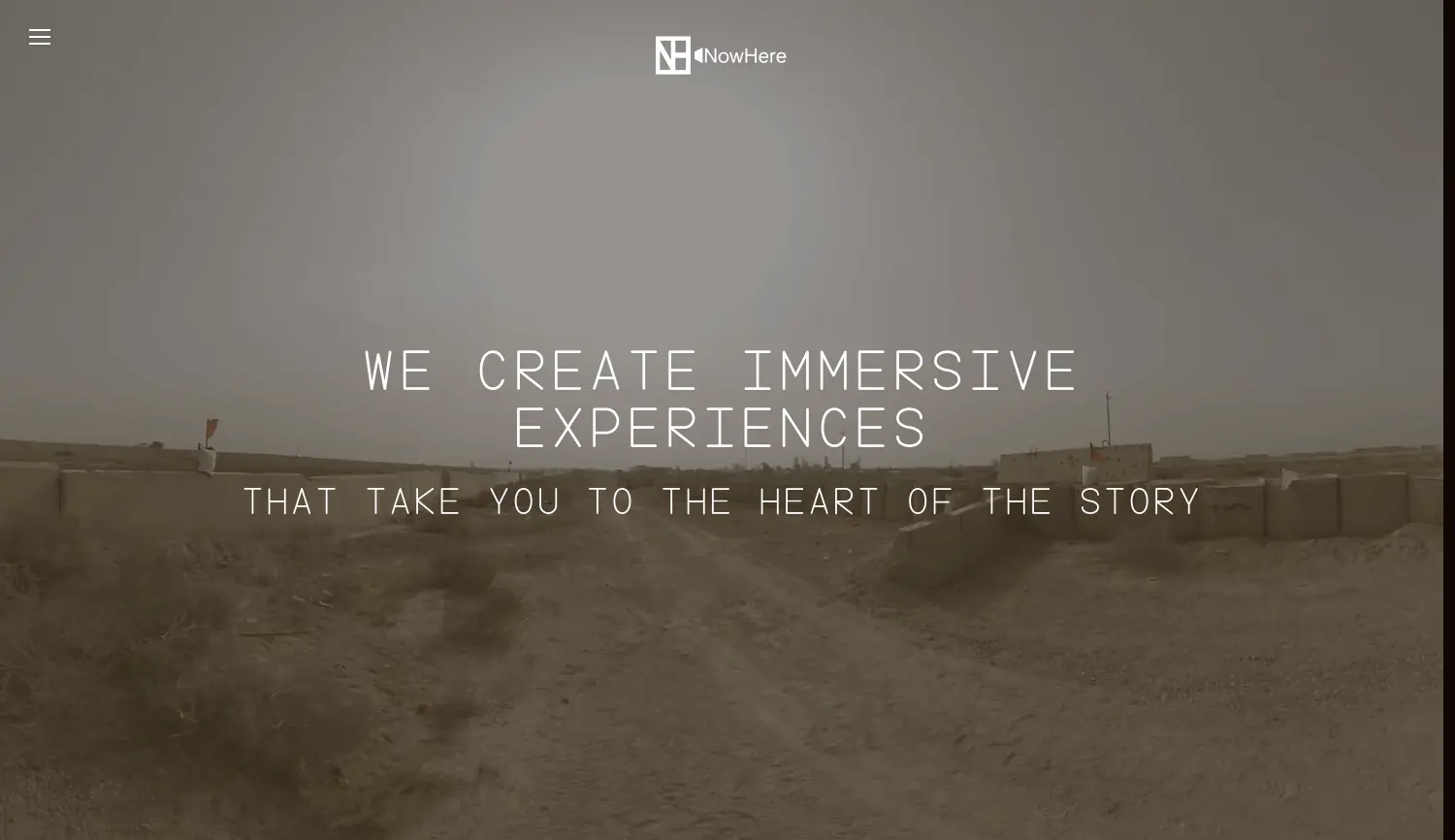 Website der Firma NowHere Media GmbH