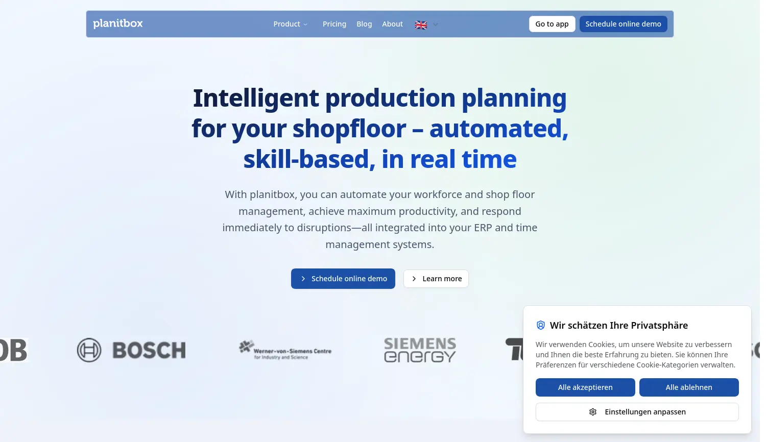 Website der Firma Datalyze Solutions GmbH