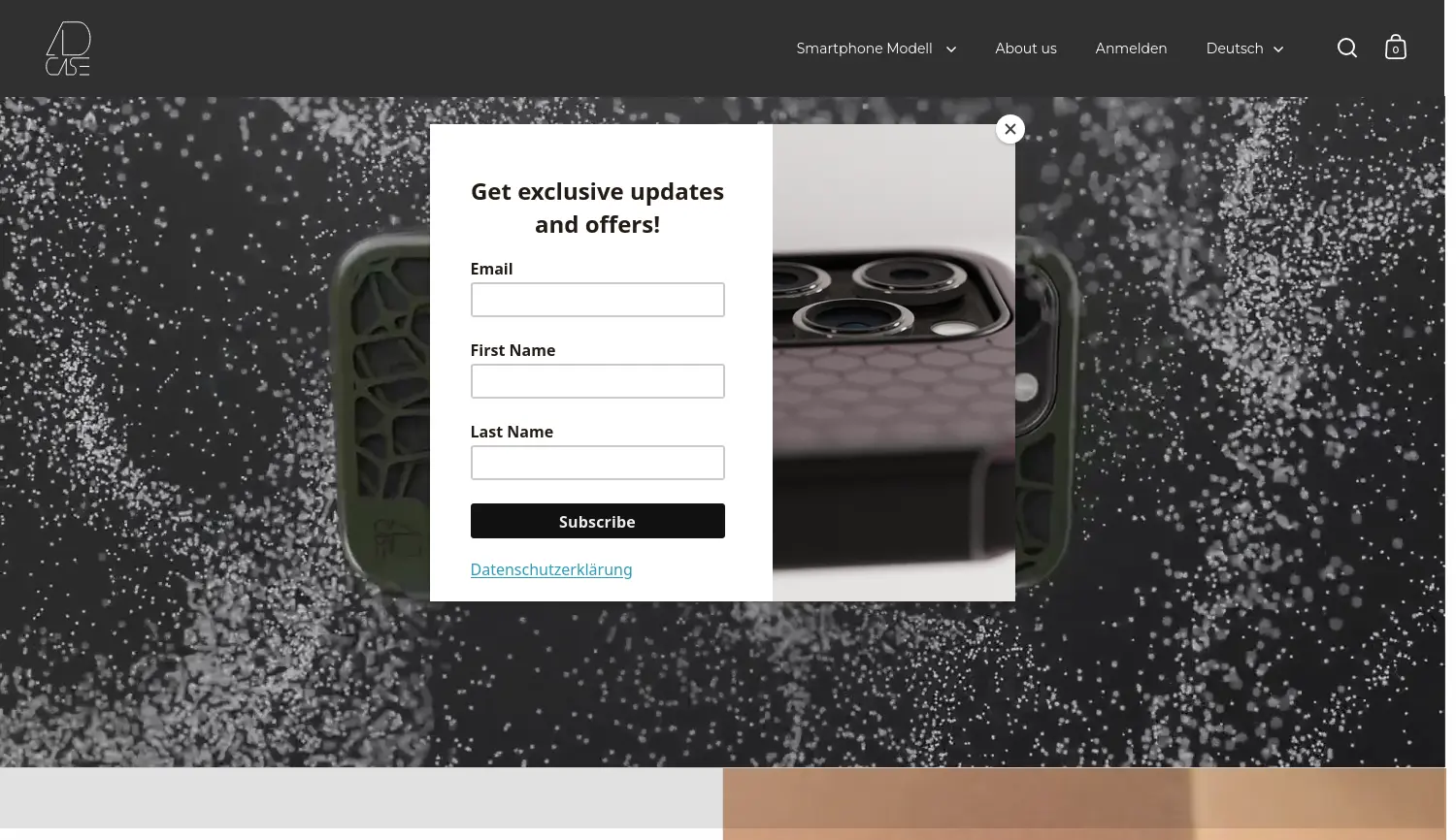 Website der Firma mechatronic factory GmbH