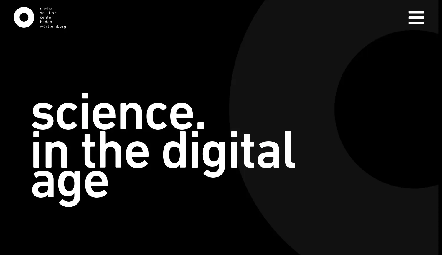 Website der Firma Media Solution Center Baden-Württemberg e.V.