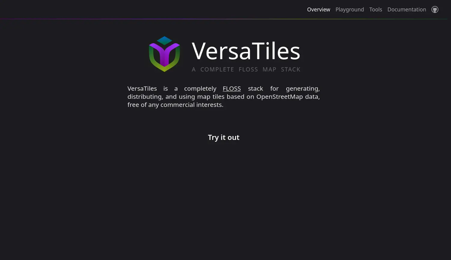 Website der Firma VersaTiles