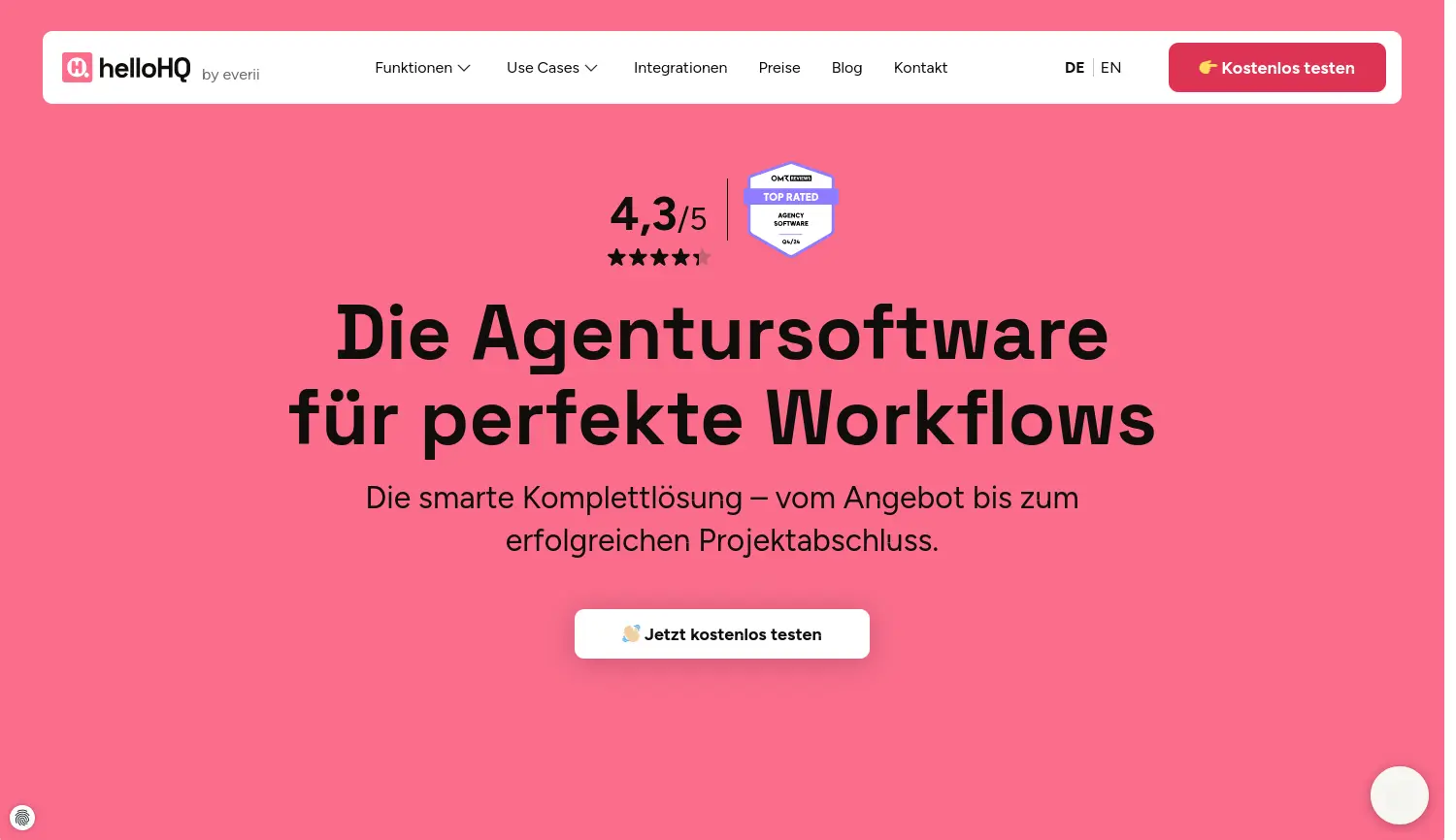 Website der Firma everii Germany GmbH