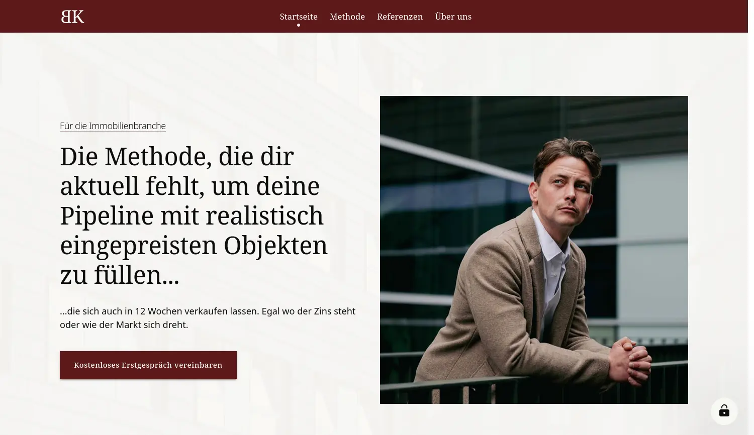 Website der Firma Holistic Solutions UG (haftungsbeschränkt)