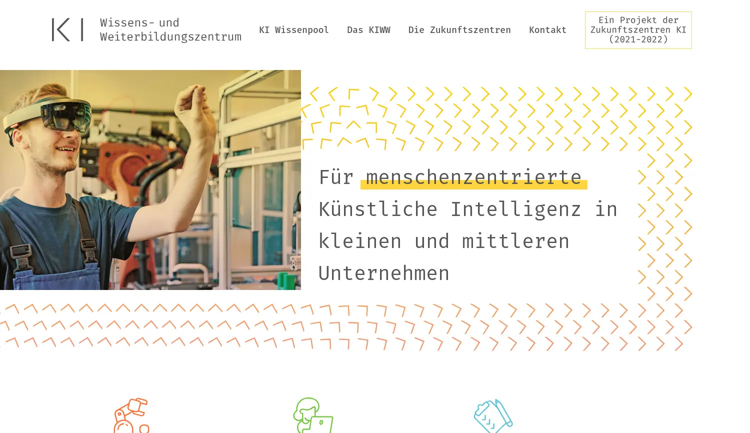 Website der Firma Deutsches Forschungszentrum für Künstliche Intelligenz GmbH (DFKI)