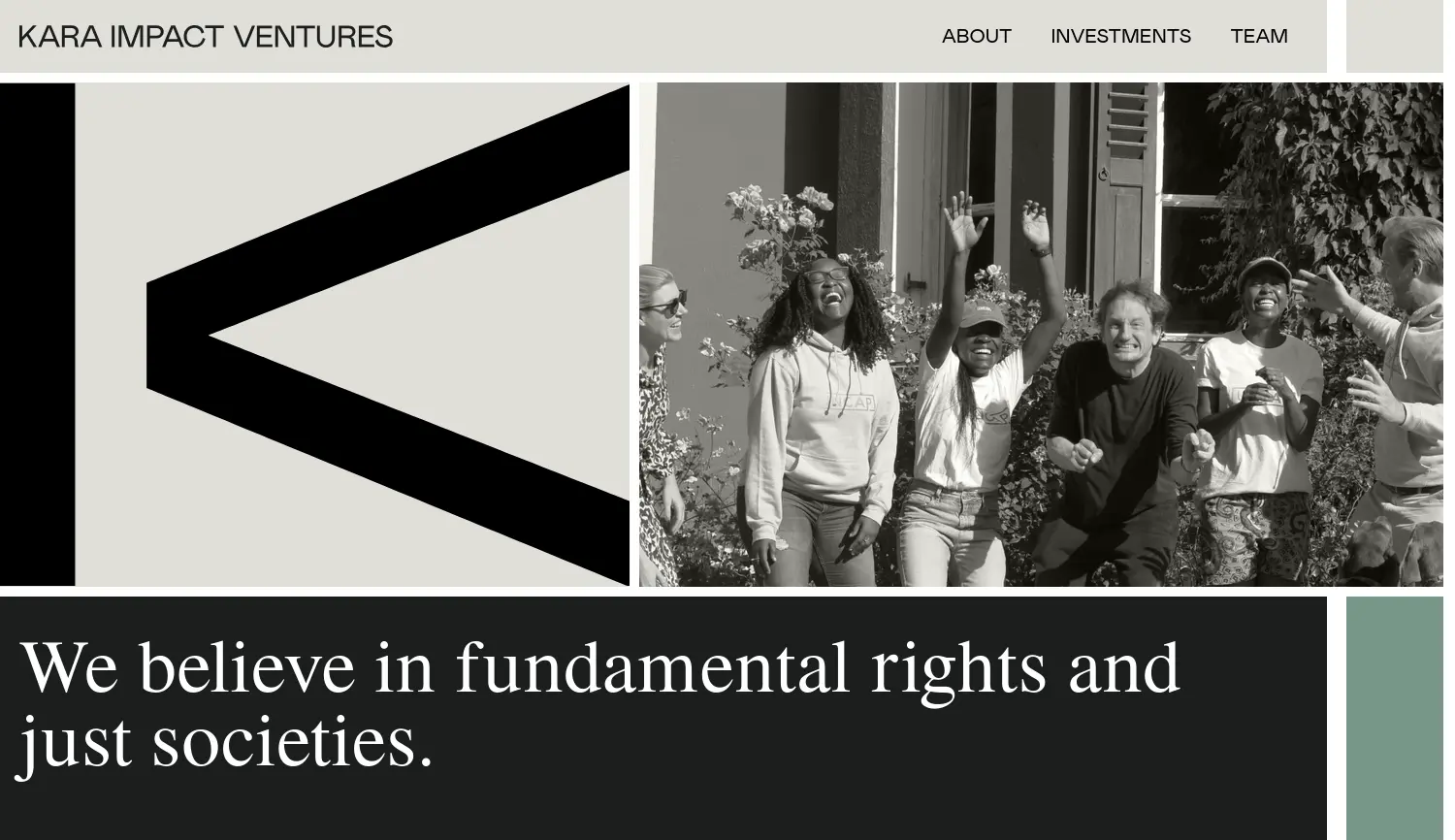 Website der Firma Kara Impact Ventures UG (haftungsbeschränkt)