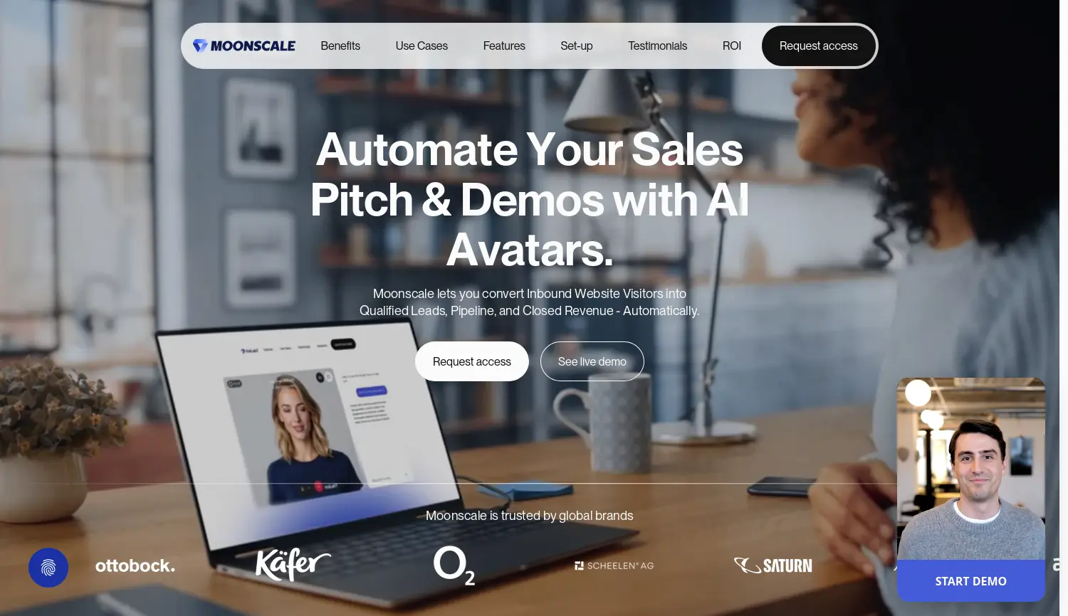 Website der Firma VidLab7 GmbH