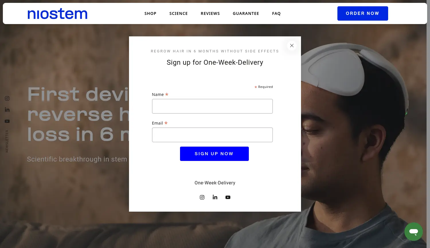 Website der Firma Mane Biotech GmbH