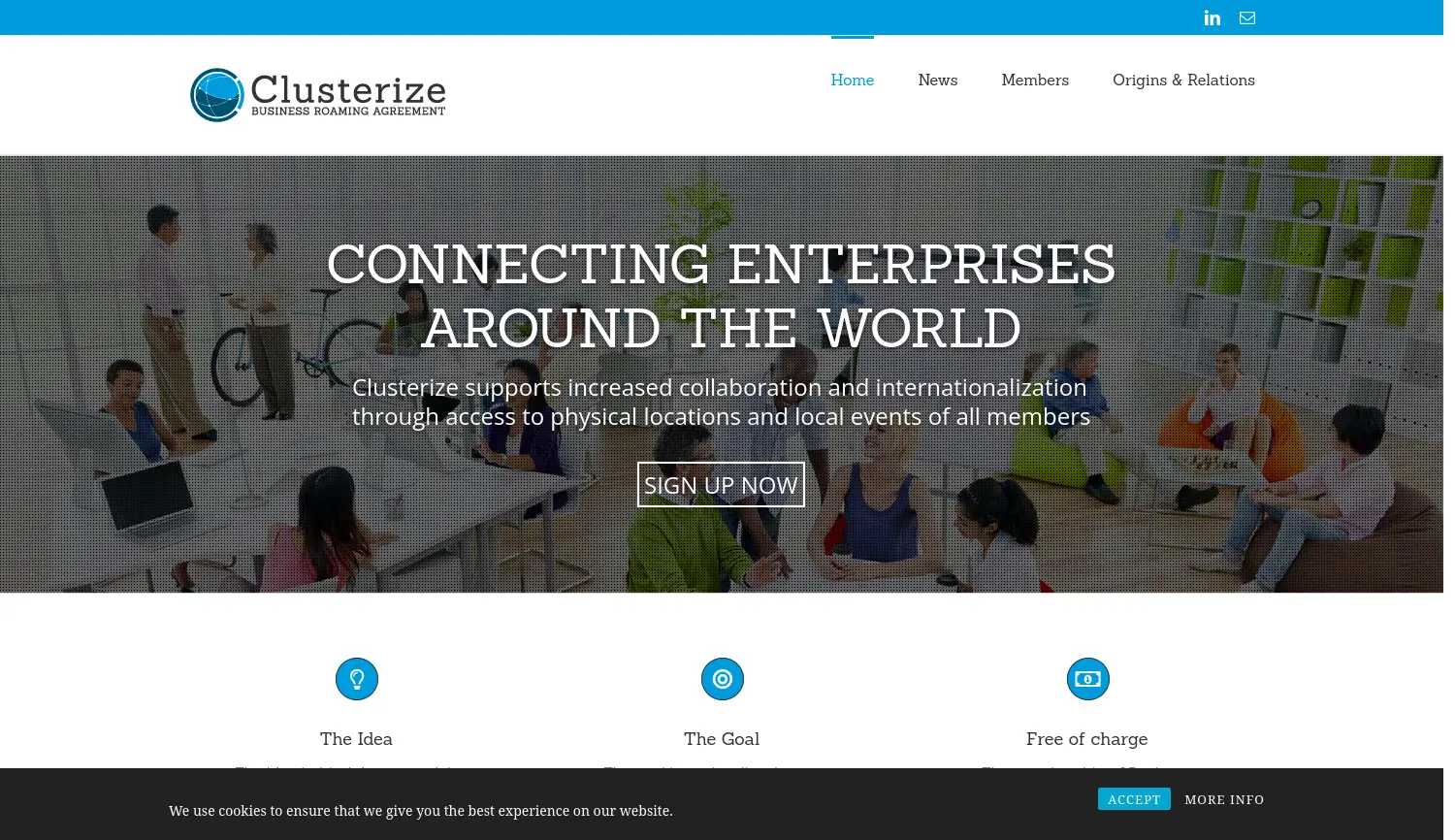 Website der Firma CyberForum Service GmbH