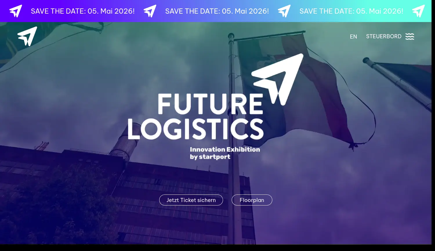 Website der Firma startport GmbH