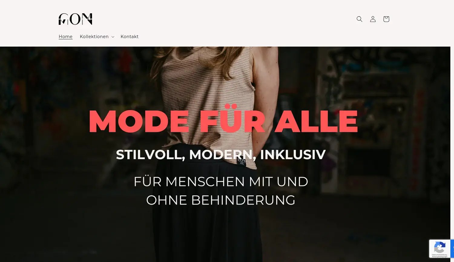 Website der Firma Claire Common