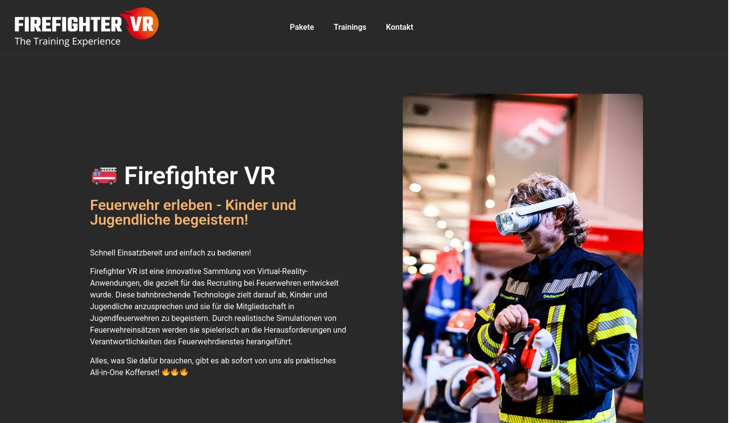 Website der Firma Northdocks GmbH