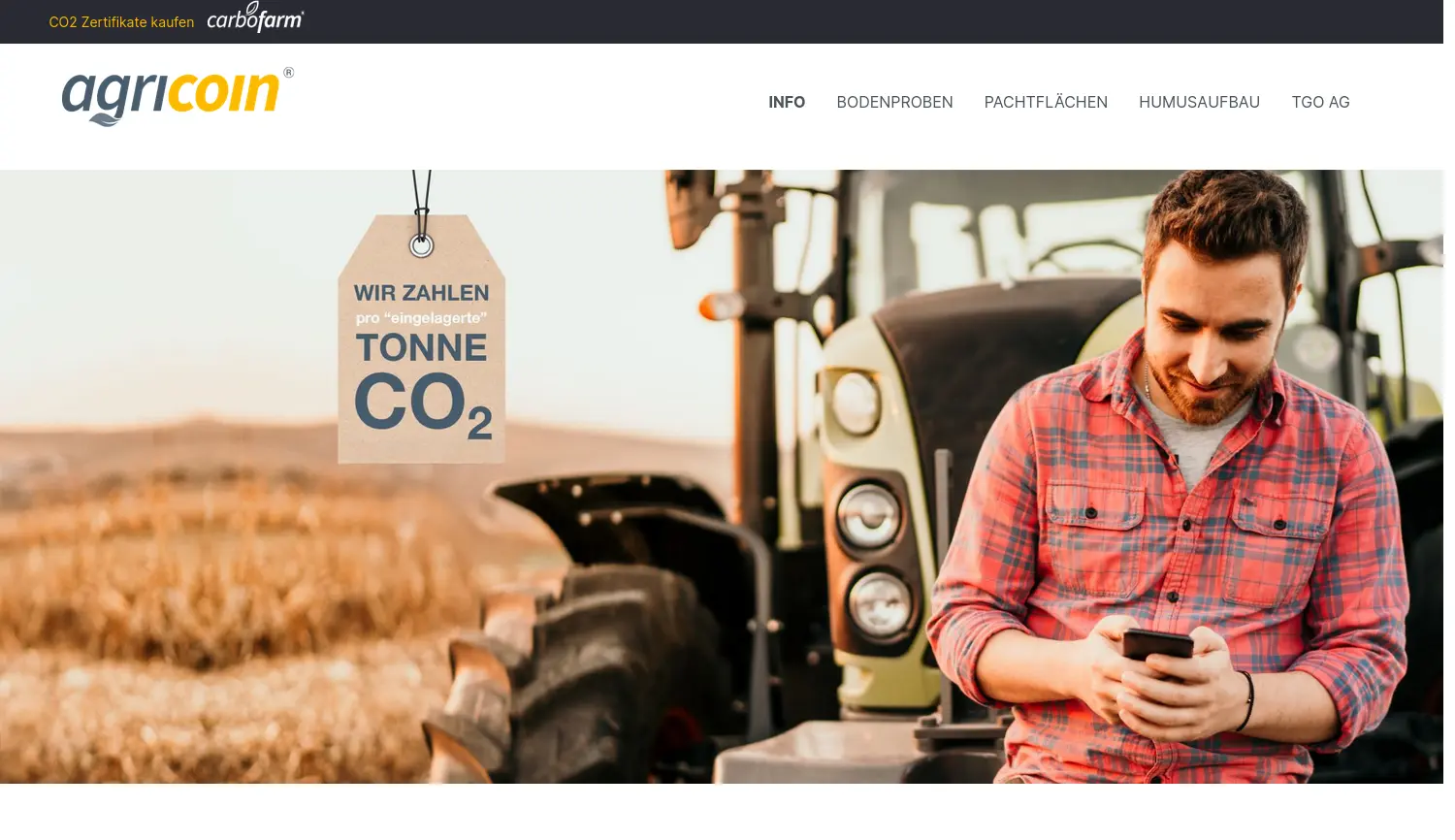 Website der Firma tgo AG