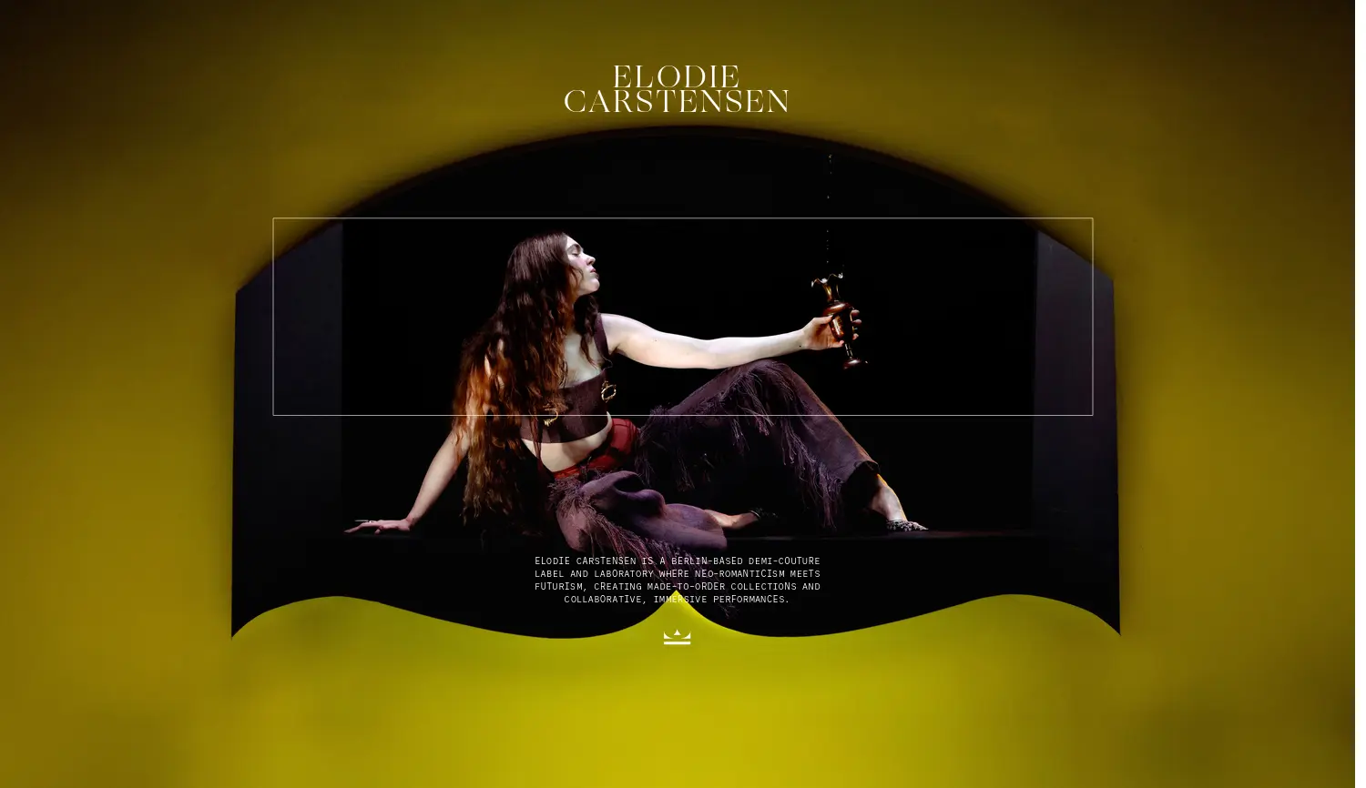 Website der Firma Elodie Carstensen