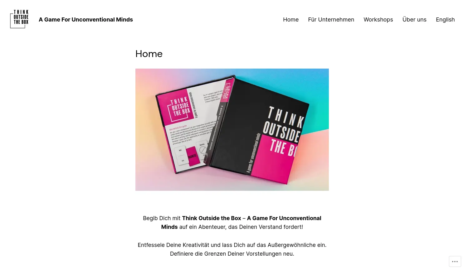 Website der Firma Ivo Matthias Feuerbach & Alina Pastorius